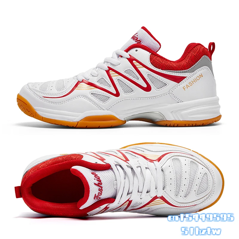 

New Breathable Badminton Shoes Men Big Size 36-48 Comfortable Badminton Wears Luxury Tennis Sneakers Light Volleyball Shoes