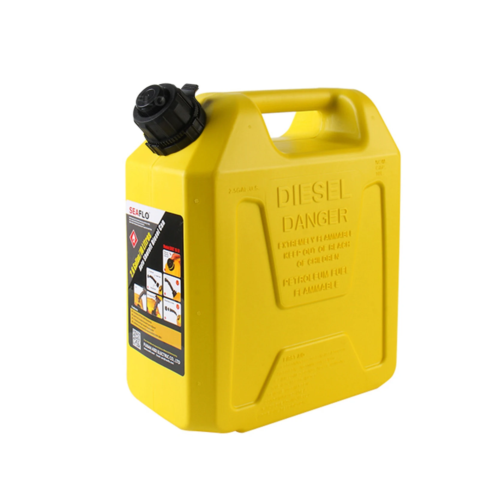 

Gasolines Container 5 Gallon Plastics Carboy Quick Flow Oil Can Oil Container Automotive Explosions-Proof Oil Drum Anti-Static