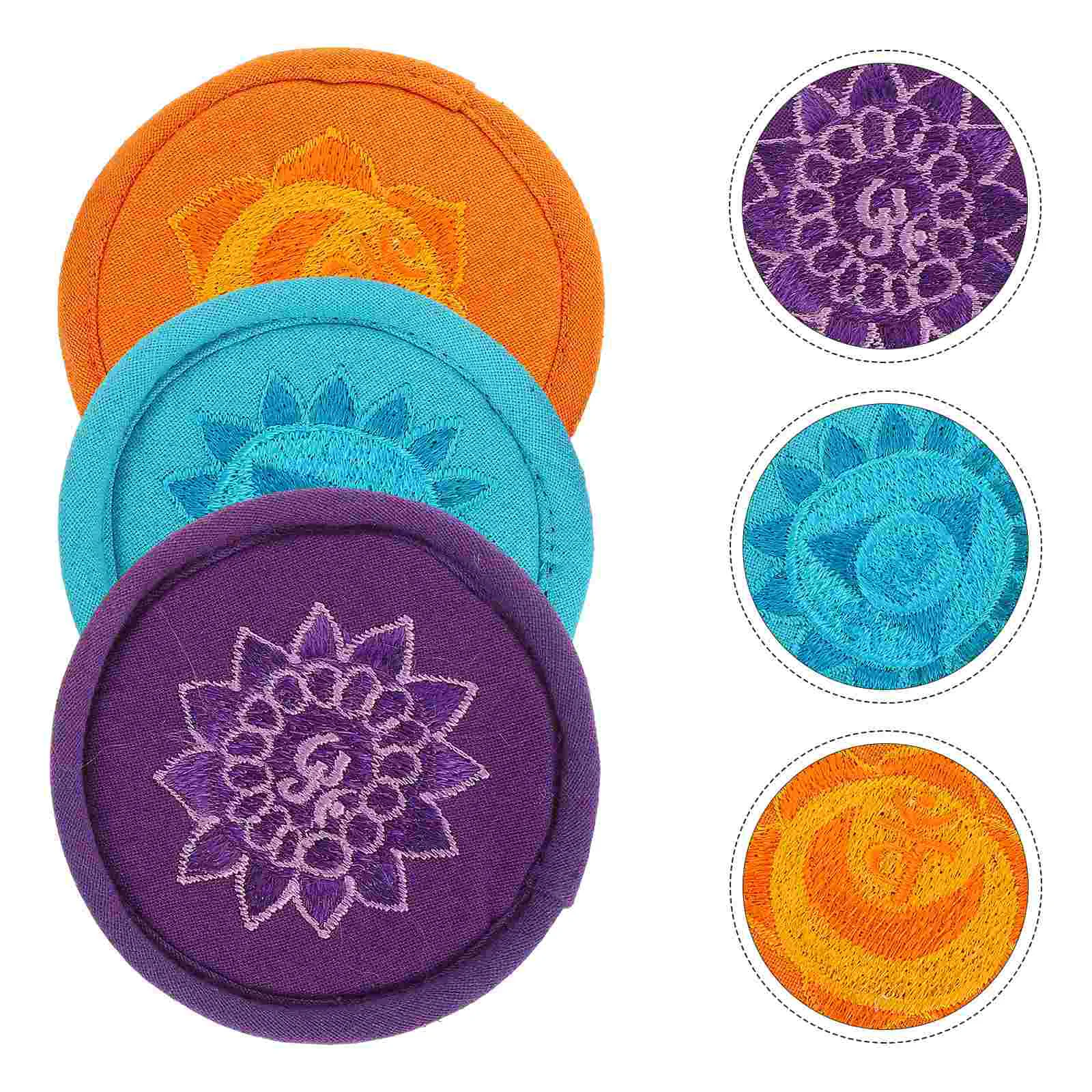 

Bowl Singing Pads Sound Mats Tibetan Cushions Mat Meditation Hot Trivet Saucpan Stockpots Accessories