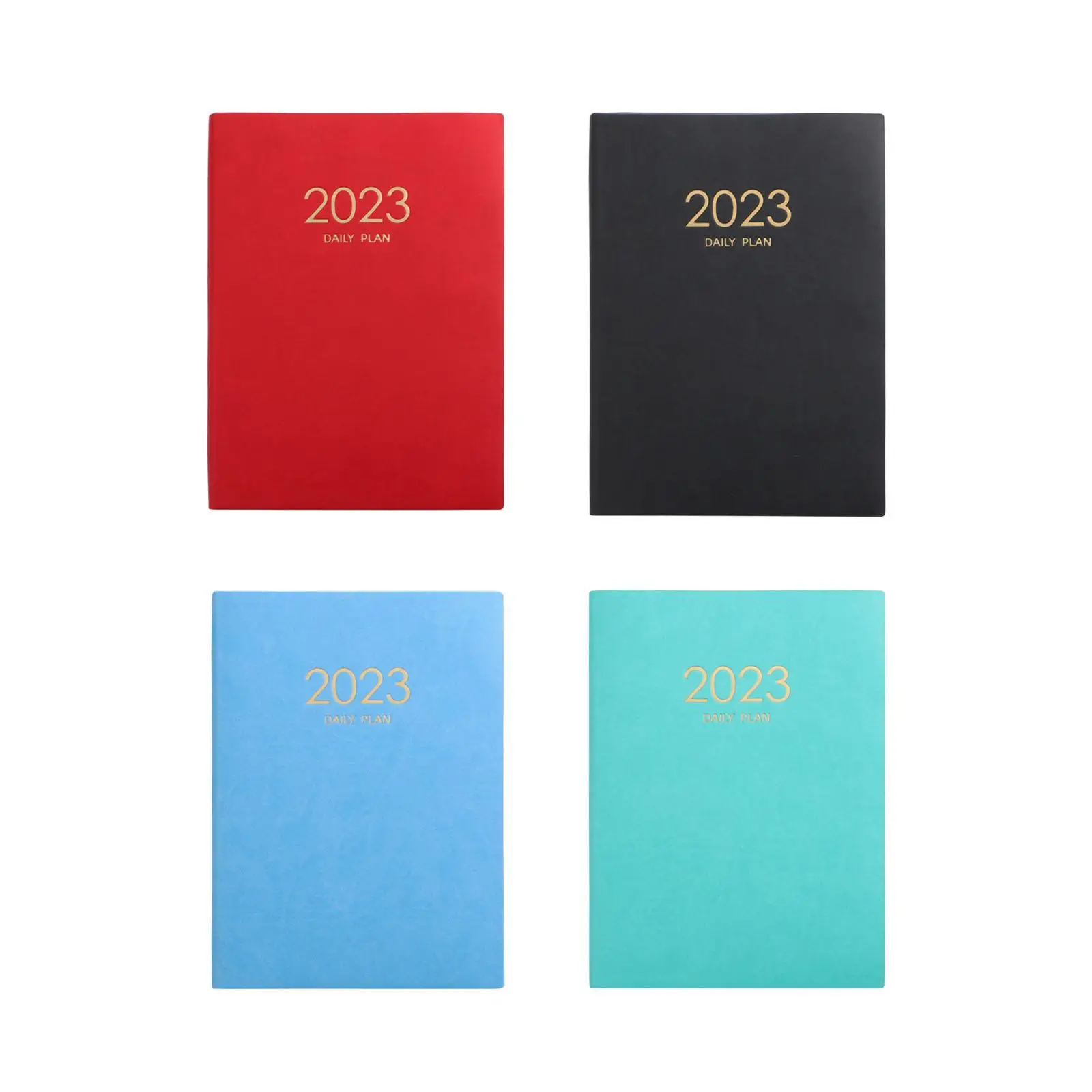 

A4 Planning Notebook 2023 Monthly Weekly Planner 180 Sheets 360 Pages PU Cover Journals Notepads for Project Planning Supplies