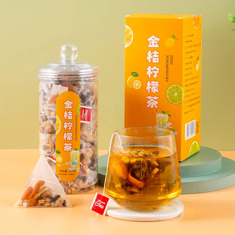 

Buy 1 get 1 Free Top Kumquat Lemon Passion Fruit Honey Lemon Slice Fruit-Tea Brewing Pure Fruit Dried Water Tea -Bag