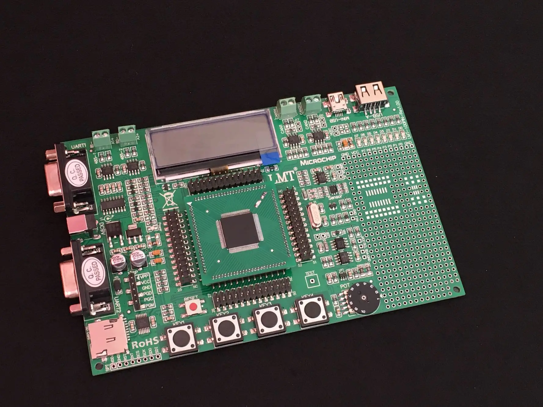 

DsPIC33EP256GM710 Evaluation Board Learning Board Development Board