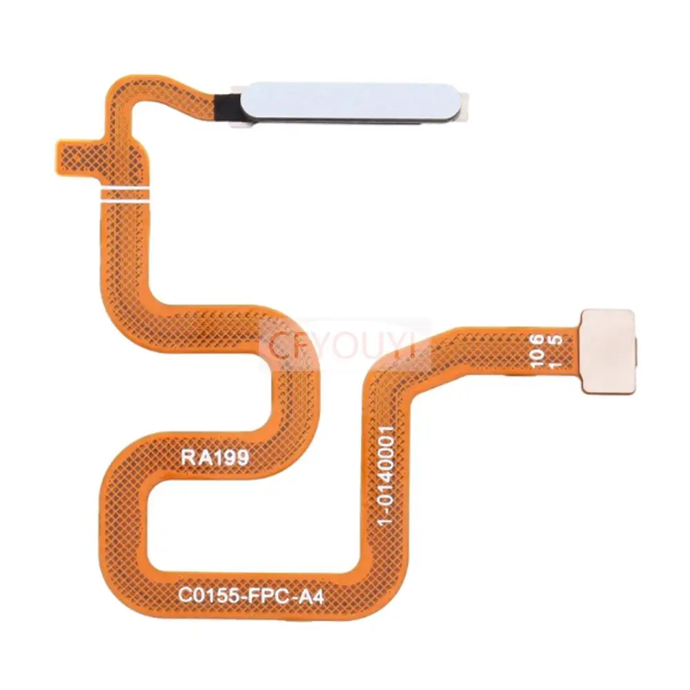 

Black/White/Blue Color Fingerprint Sensor Flex Cable Replacement Part For OPPO Realme 6
