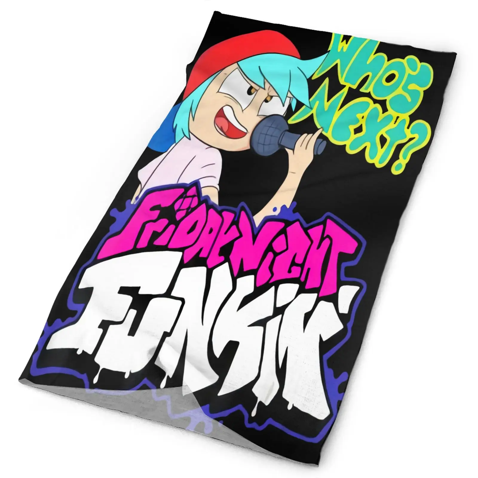 

Мужской шарф-Бандана с надписью «пятница ночь»