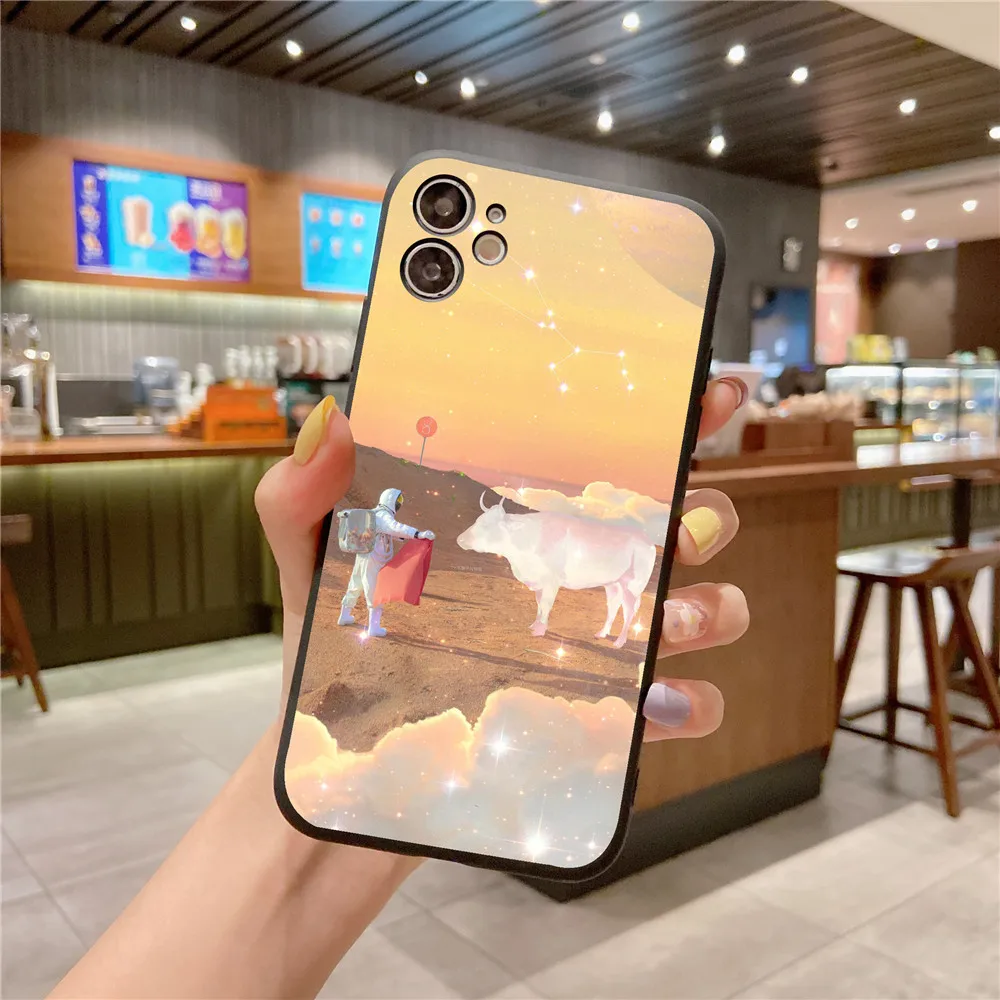 Мультяшный чехол для Xiaomi Mi 12 11 Lite 5G NE 12X 11i Note 10 9 8 11T 10T 9T Pro A2 A3 Max 3 2 защитный мягкий с