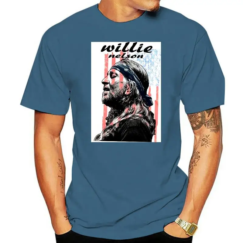 

New Country Music Willie Nelson T Shirt Band Concert Men Women T Shirts S 5Xl 016017