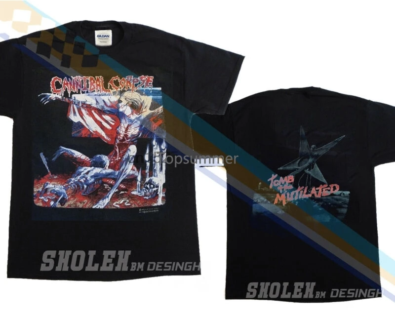 

Ограниченная серия, новая футболка, Винтажная Футболка Merch Cannibal Dead 1992 для удушения, все размеры