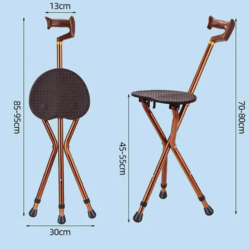 Сверхлегкий табурет складной туристический из алюминиевого сплава для пожилых