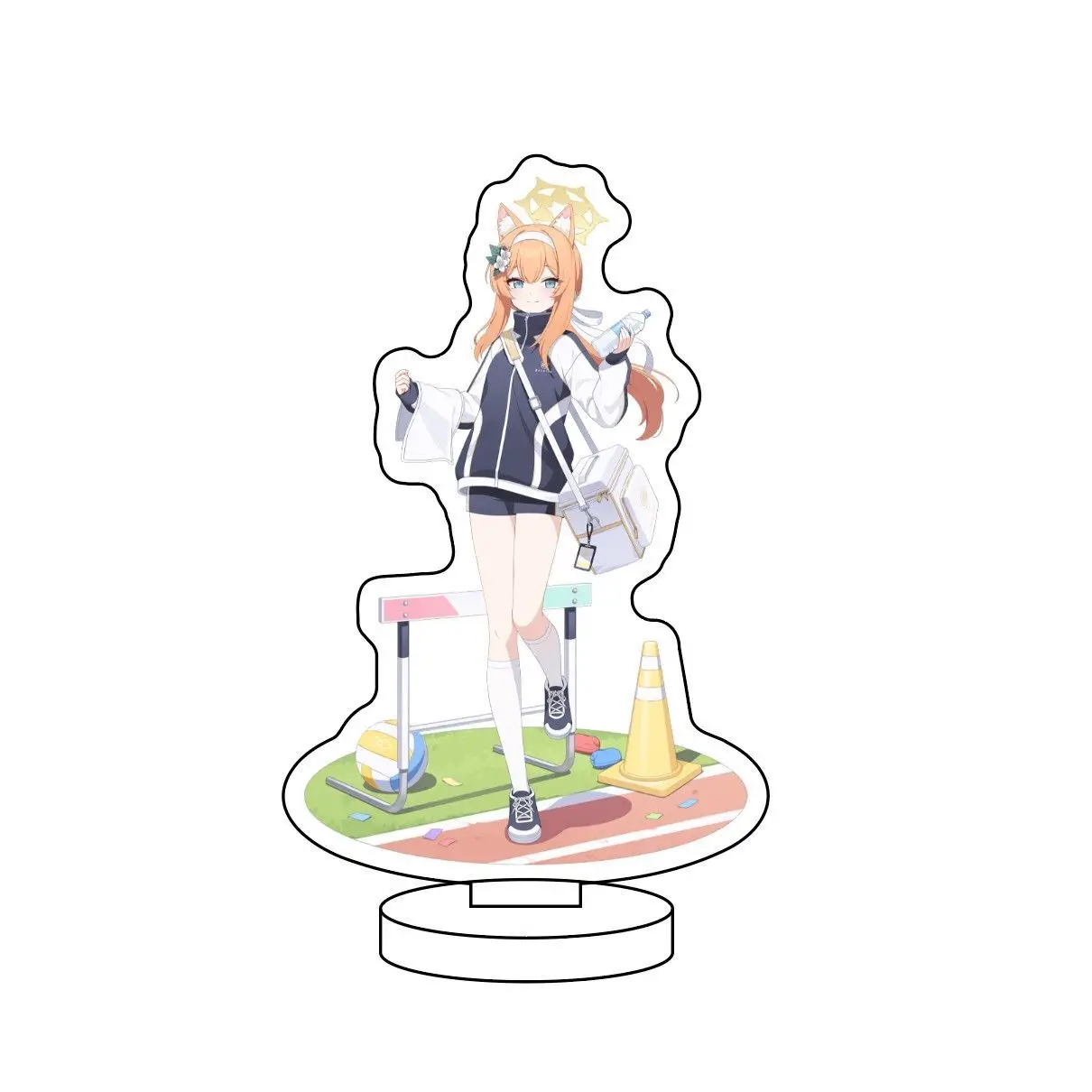 Синий архив Iochi Mari Hayase Yuka акриловая подставка украшения фигурки героев аниме