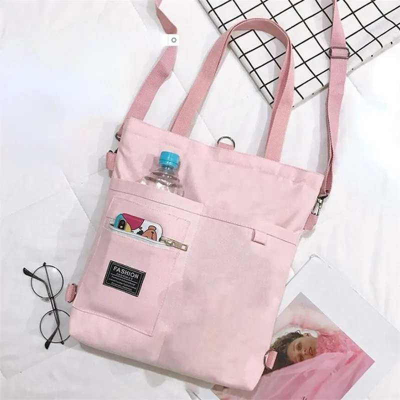 Женские холщовые сумки через плечо Vrouwelijke Shopper Mode Eenvoudige Schouder Canvas Tassen Voor Vrouwen Draagtas