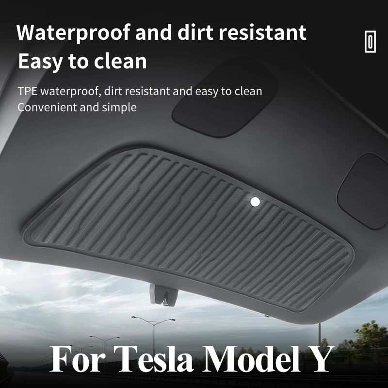 

Rear Trunk Tailgate Protection Pad TPE Protective Anti-dirty Pad Wear Resistant For Tesla Model Y Interior Accessories