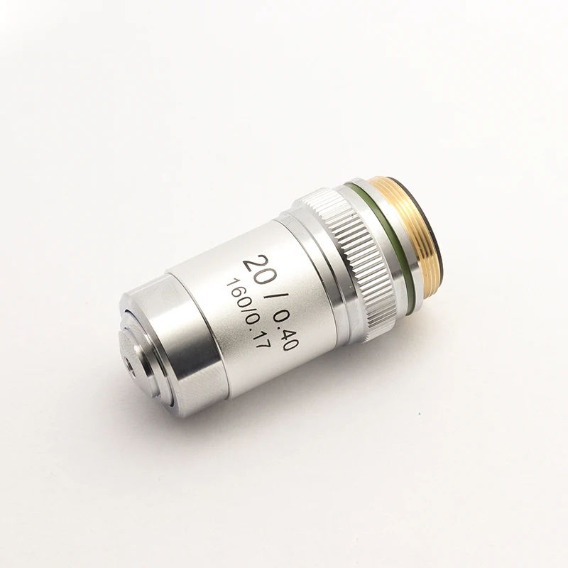 Description Picture 6 of itemBiological Microscopes Achromatic Objective Lens 100X (oil)  4X 10X 20X 40X 60X 195mm Conjugate Distance Universal RMS thread