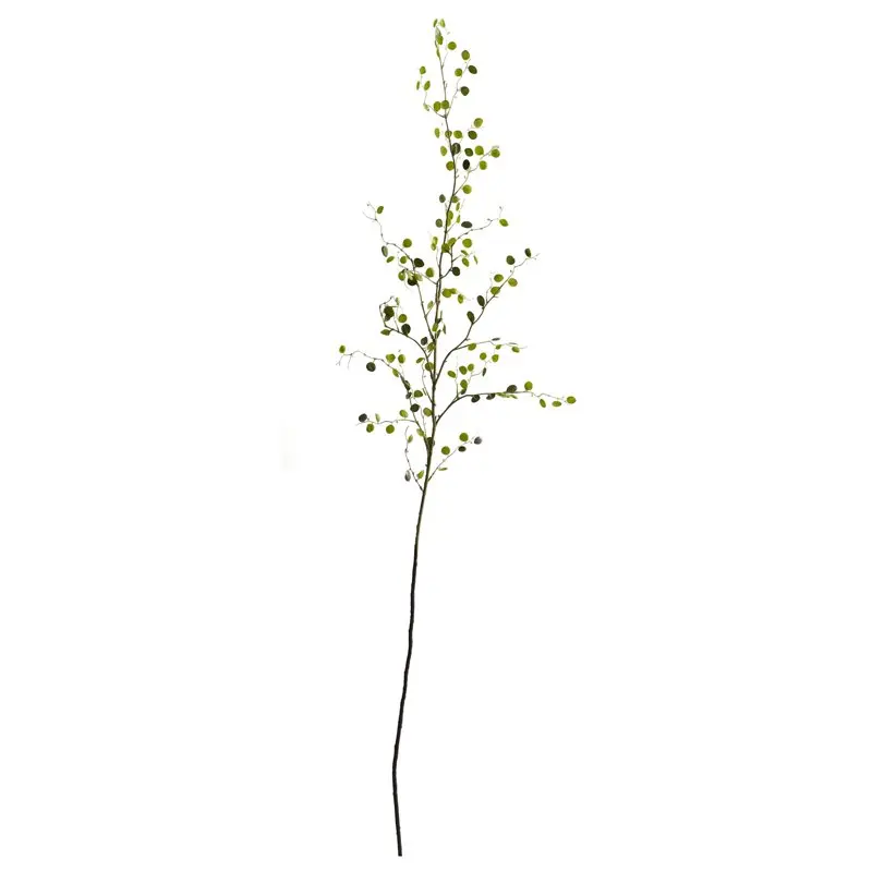 

48" Night Willow Artificial Flower Stems, Set of 6, Green