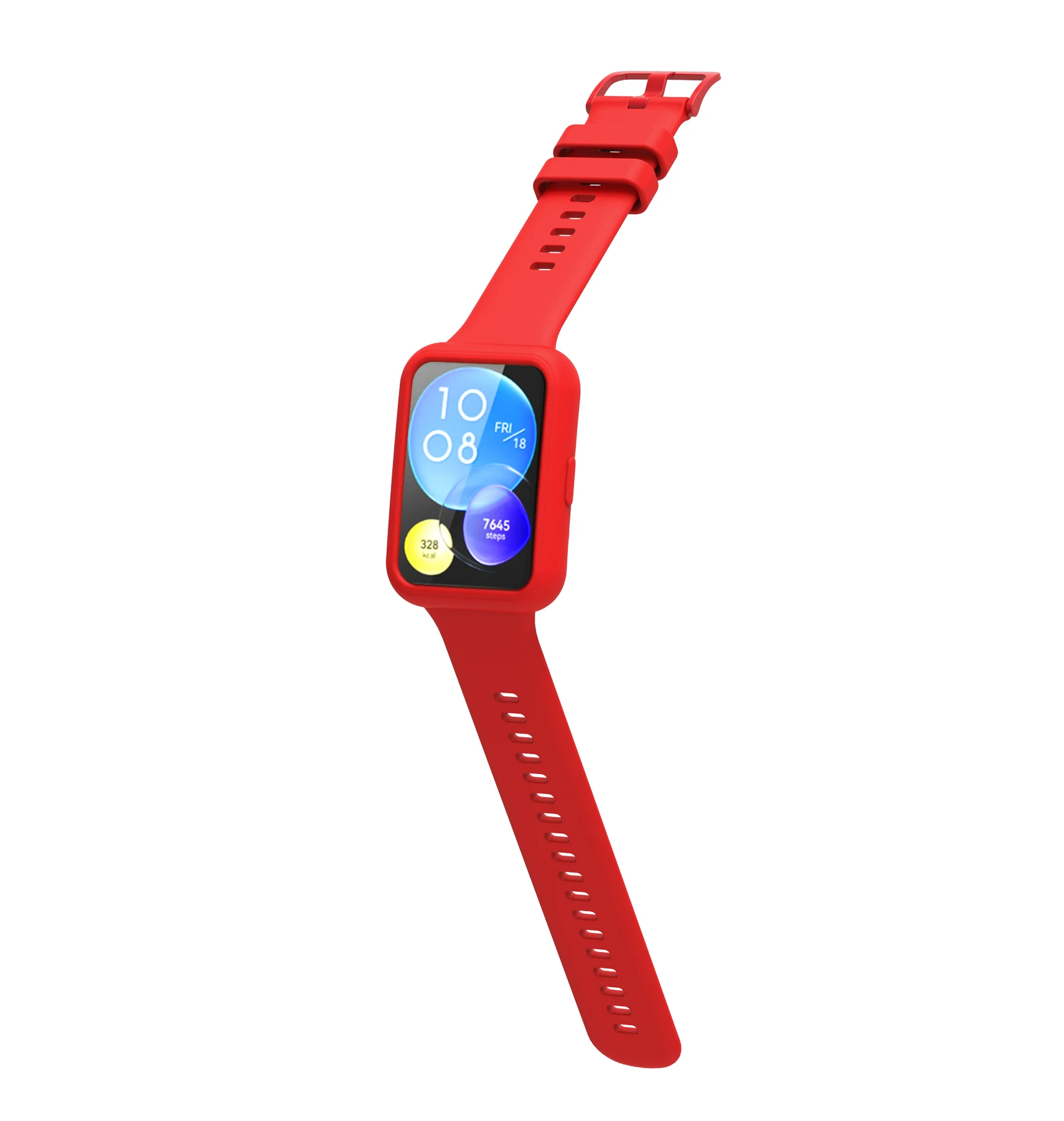 Case Cover For Huawei Watch fit 2 Smartwatch Accessories Soft Silicone Colorful Bumper All-Around Protector Huawei Watch fit 2