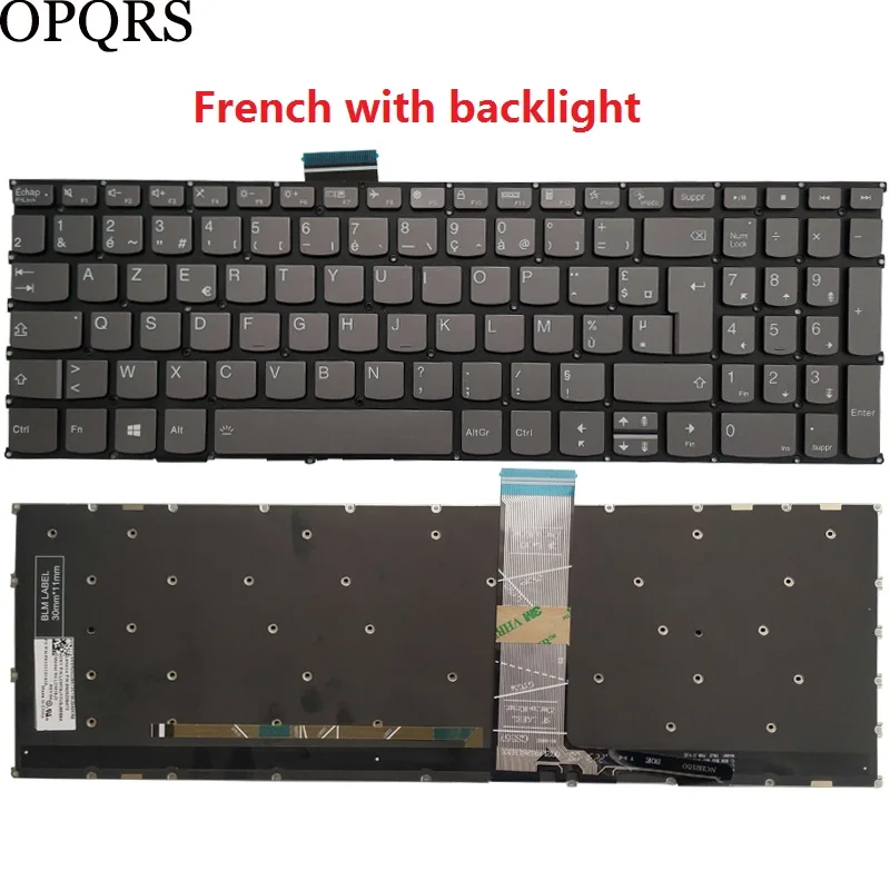 Клавиатура для ноутбука Lenovo ideapad 3-15ITL6 3-15ADA6 3-15ALC6 русская/английская/французская