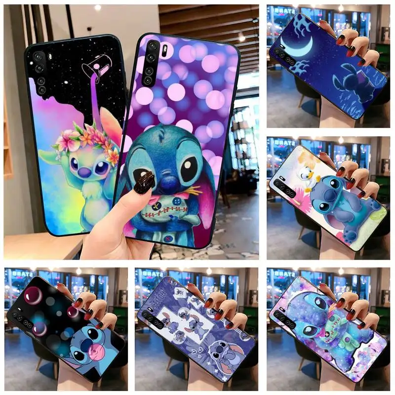 

Disney Lilo Stitch Phone Case For Huawei P20 P30 P40 P50 Lite E P Mate 50 40 30 20 Pro