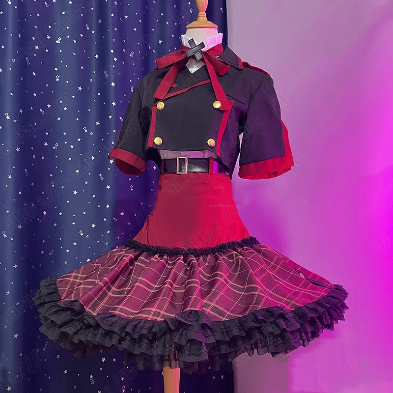 

COS-KiKi [Customized] Anime Blue Archive Asagi Mutsuki Game Suit Lolita Uniform Cosplay Costume Halloween Party Role Play Outfit