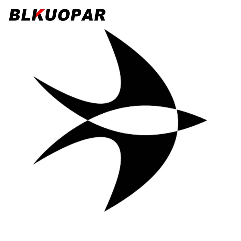 

BLKUOPAR Автомобильная наклейка «Ласточка» Солнцезащитная Водонепроницаемая наклейка устойчивая к царапинам оригинальная модная декоративн...