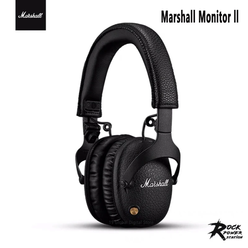 Беспроводная Bluetooth-гарнитура Marshall Monitor II ANC с шумоподавлением складная