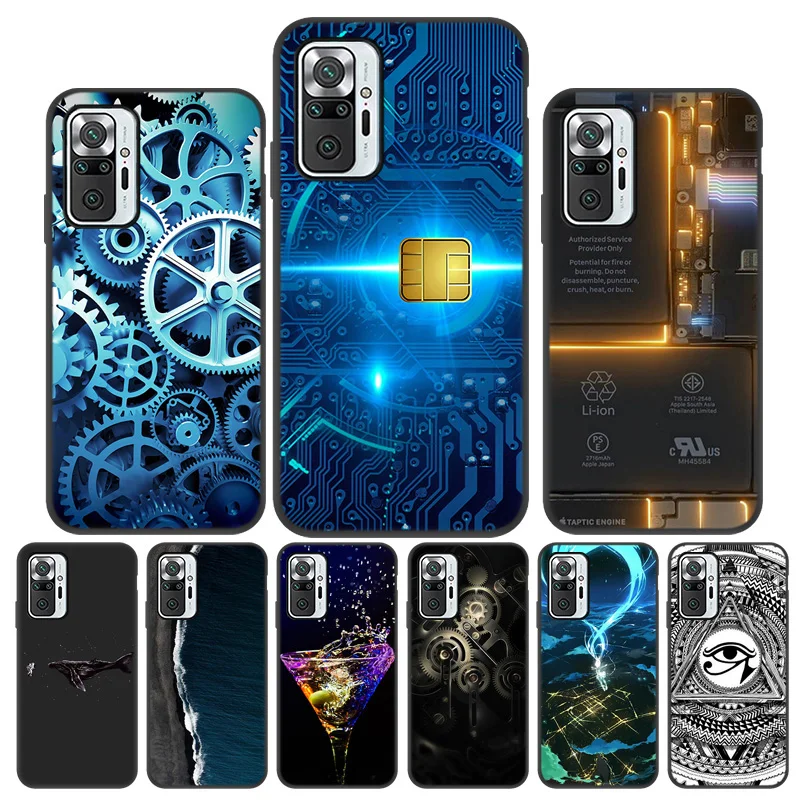 

Poco F3 Case Cool Pattern Phone Case For Xiaomi Poco F4 GT M4 M3 X3 X4 Pro Redmi Note 11T 10 Pocophone F1 Soft Silicone Cover