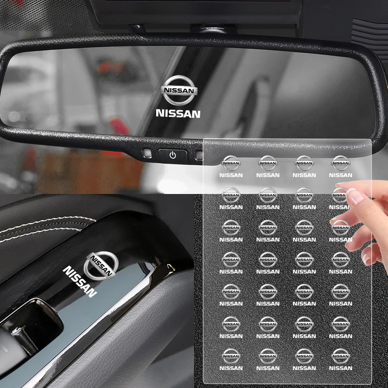 Случайные наклейки для интерьера автомобиля автомобильные на руль товары Nissan Nismo