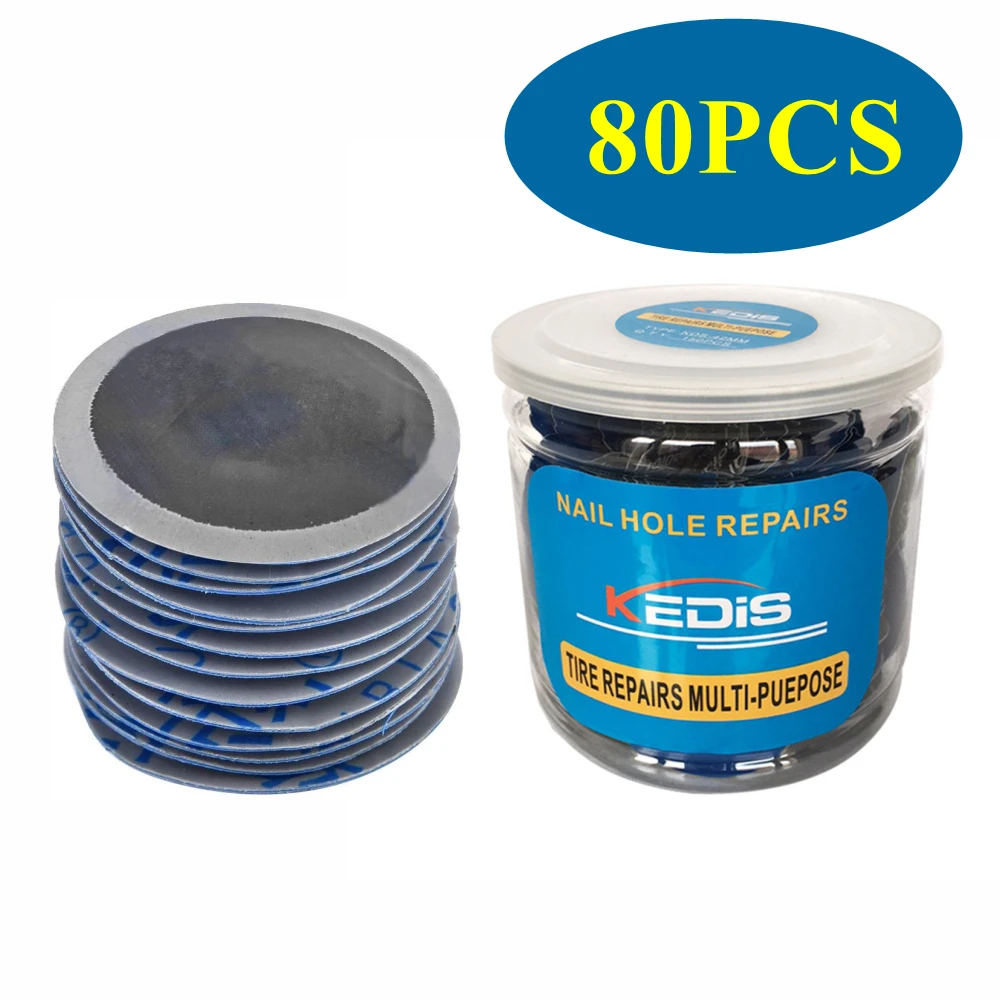 

80PCS Patch Repair Original Tires Tire Repair Car Patch Vehicle Frame Tyre Patch Puncture Repair Cold Patch Tubeless Patches