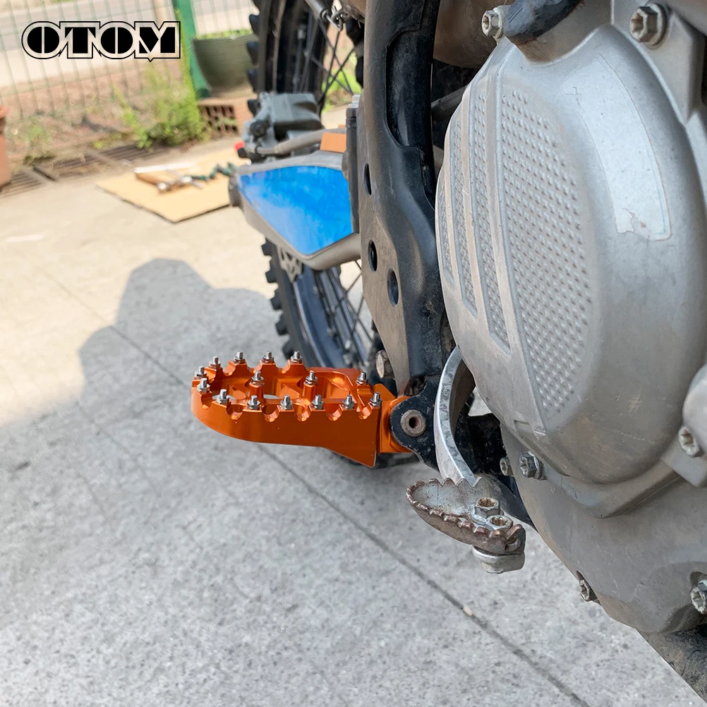 OTOM 2020 CNC педаль для подножки мотоцикла KTM SX SXF EXC XCF XC 125 250 300 350 450 мотоциклы