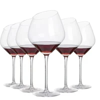 oblique mouth wine glass cup glasses kitchen dinner bar accessories cocktail glass
