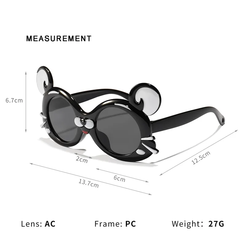 

Kids Animal Sunglasses Cute Funny Anti-UV Tiger Sunglasses Outdoor Costume Accessory for Photography