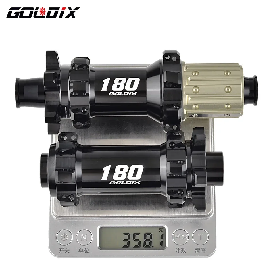 GOLDIX R180 шоссейный велосипед 24/28H втулки 6 гвоздей дисковый тормоз передний 15*110