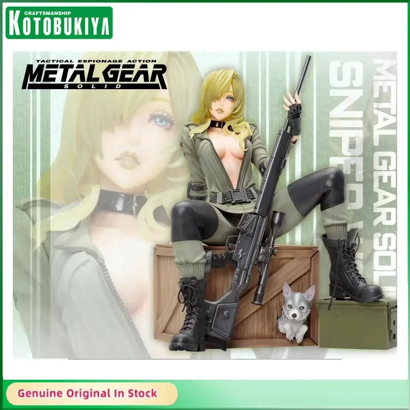 

Original Kotobukiya BISHOUJO STATUE Metal Gear Sniper Wolf 1/7 PVC Anime Figure Model Doll Hobbies Collectible Gift