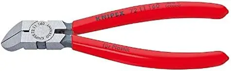 

- Diagonal Flush Cutter for Plastics, 45 Degree Angle (7211160) , Red
