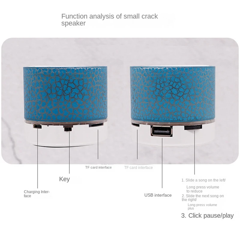 1 компл. Аудио для автомобиля уличное мини-аудио Цветной СВЕТОДИОДНЫЙ