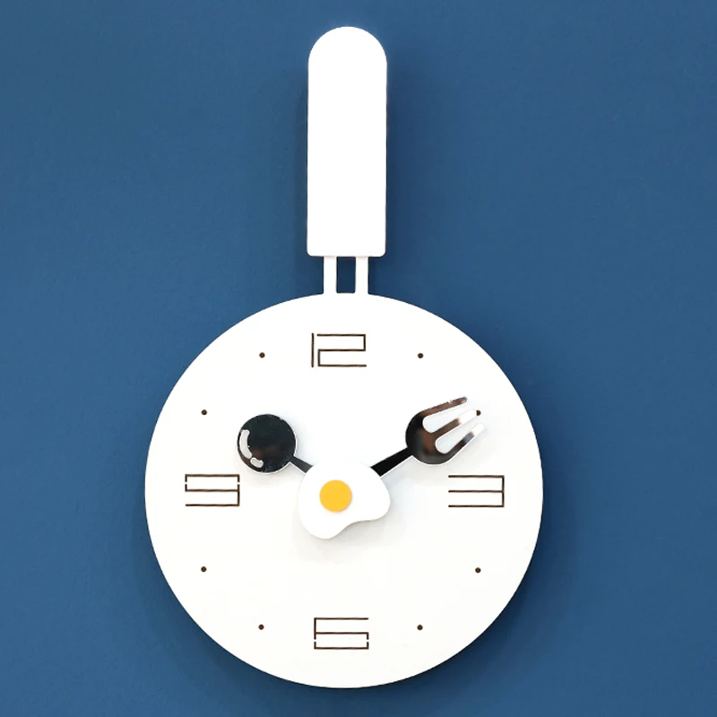 

Wall Clock Creative Kitchen Clocks Cartoon Living Room Silent Secret Stash Bedroom Reloj Cocina Home Watch