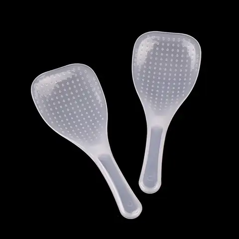 2 шт. кухонный инструмент столовая посуда рисоварка экологическая специальная антипригарная ABS рисовая Ложка кухонные ложки суповая посуда - изображение