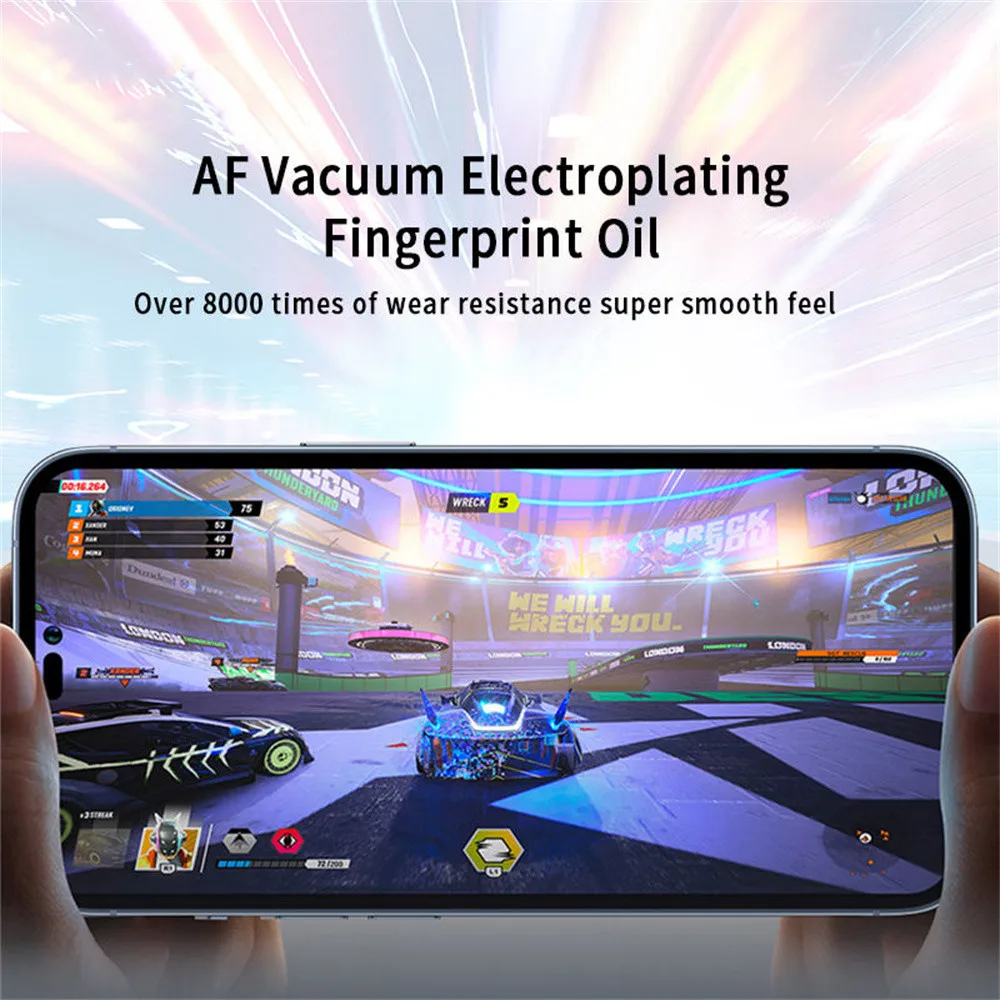 Full Coverage Tempered Glass Screen Protector for iPhone 14 Pro Max 13 Mini 12 11 X XS XR 7 Plus 8 SE 2022 2020 Film Protection