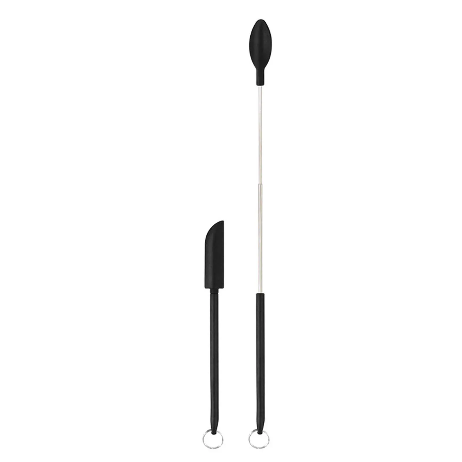 

Kitchen Silicone Mini Telescoping Spatula Cream Butter Cake Spatula Batter Scraper Brush Butter Mixer Cake Brushes Baking Tool