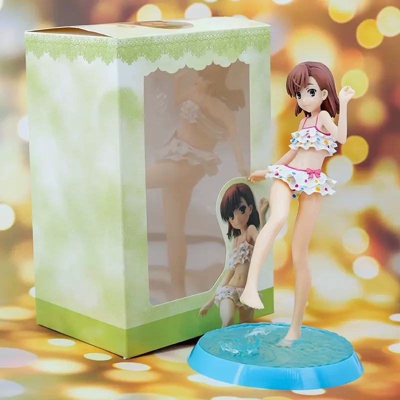 Запрещен волшебный каталог книг Misaka Mikoto бикини Ver. Коллекционная аниме-фигурка из