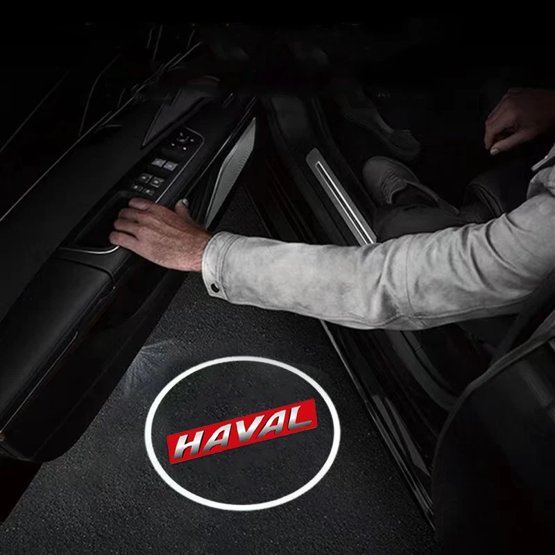 1/2 шт. углеродное волокно светодиодные автомобильные приветственные световые лазерные проекторы для Chery Fulwin QQ Tiggo 3 5 Fora T11 A1 A3 Amulet.