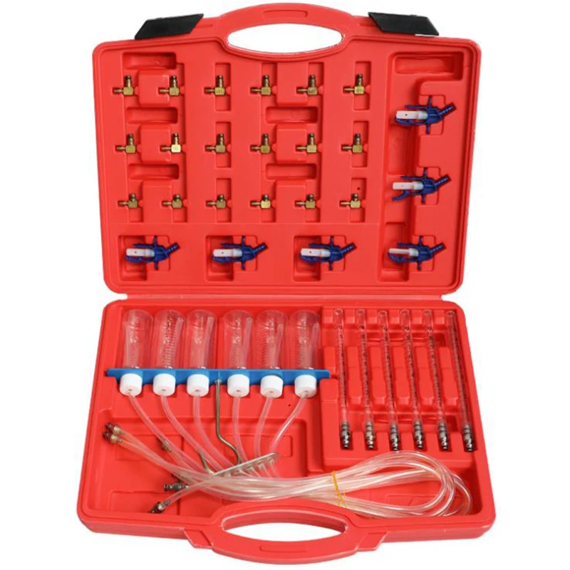 

Diesel Injector Flow Meter Test Kit Common Rail Adaptor Fuel Tester Set