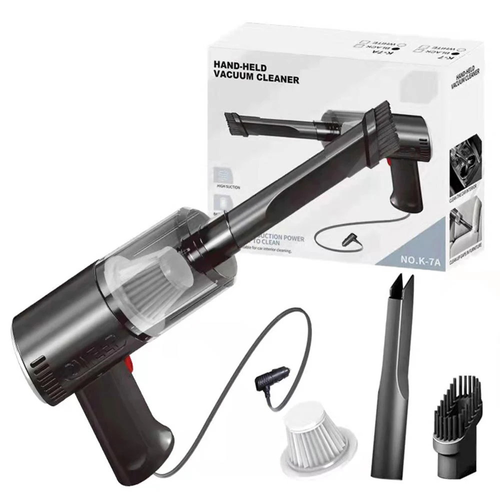 

9000Pa Wireless Car Vacuum Cleaner Cordless Handheld Auto Vacuum Home & Car Dual Use Mini Vacuum Cleaner With Built-in Battrery