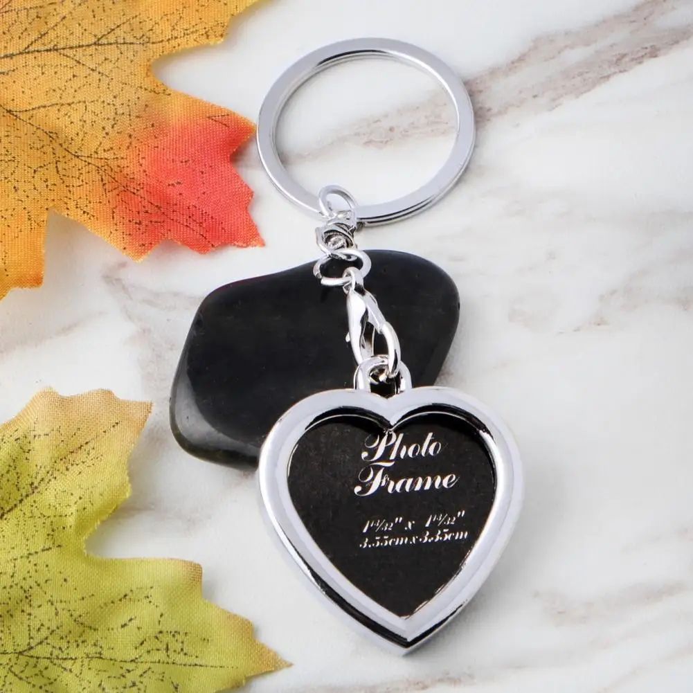 

Classic Insert Photo Picture Mini Frame Keyring Alloy Key Chain Pendant