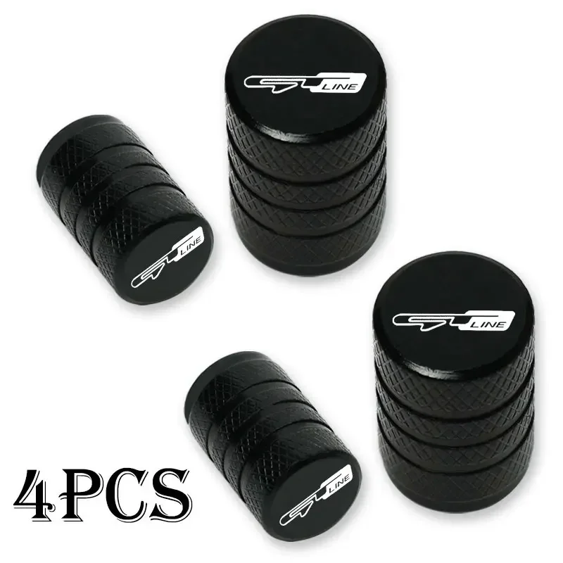 

4 шт. колпачки на ниппель шин автомобиля, водонепроницаемые, для Kia GT Line, Sportage, Ceed, Picanto, K5, K4, K3, KX5, Stonic