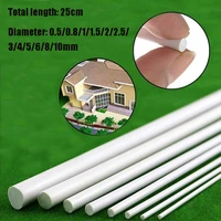 152550pcs abs plastic round rods for homehouse sand table model building stick making landscape architecture tool