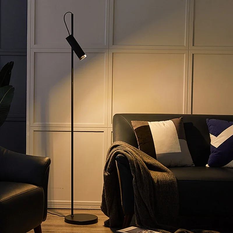 

Modern Minimalist Living Room Home Decor Led Floor Lamp Bedroom Bedside Lamp Sofa Lamp Indoor Lighting Light Fixture Floor Lamps