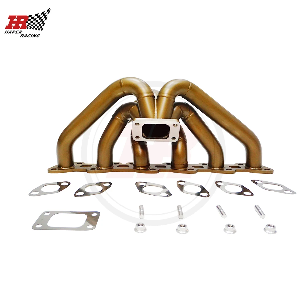 HP RACING Керамическое покрытие T3 42 мм SS304 Коллектор с верхним креплением для Ni**an Sk*line