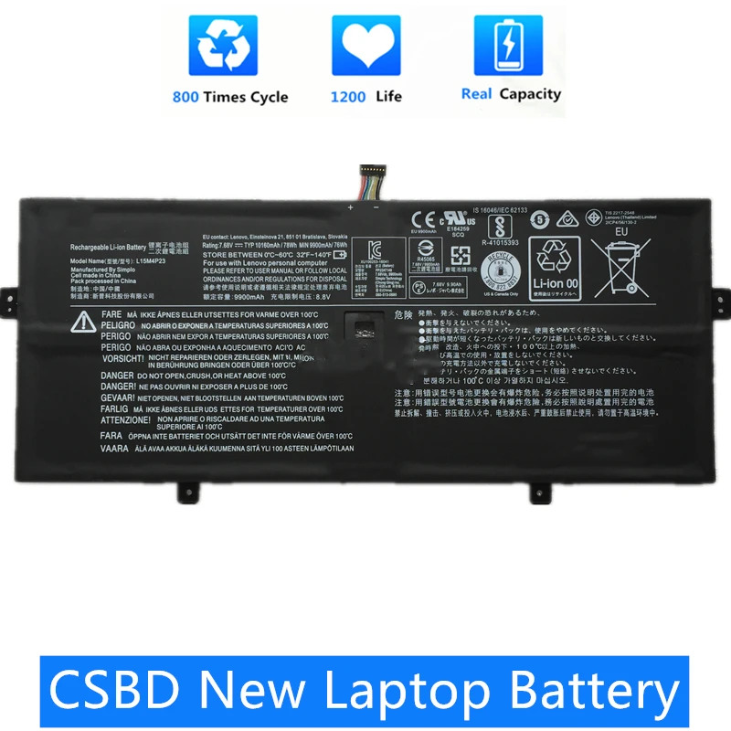 

Аккумулятор для ноутбука Lenovo Yoga 910-13IKB Yoga 910 13 80VF,Yoga 5 Pro(512G)