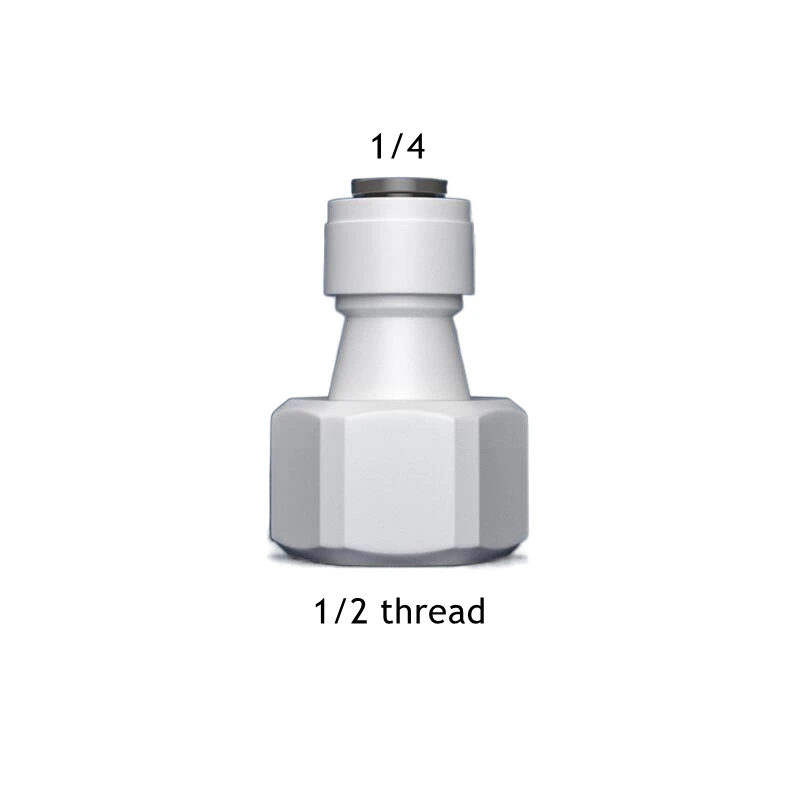 

Фитинг для воды CNWIKIYA 1/2"-1/4" 3/8", пластик