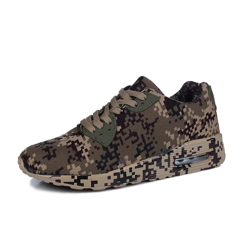 

Spring Camouflage Shoes Women ArmyGreen Couple Casual Shoes Big Size Platform Sneakers Woman Breathable Walking Solid Footwear