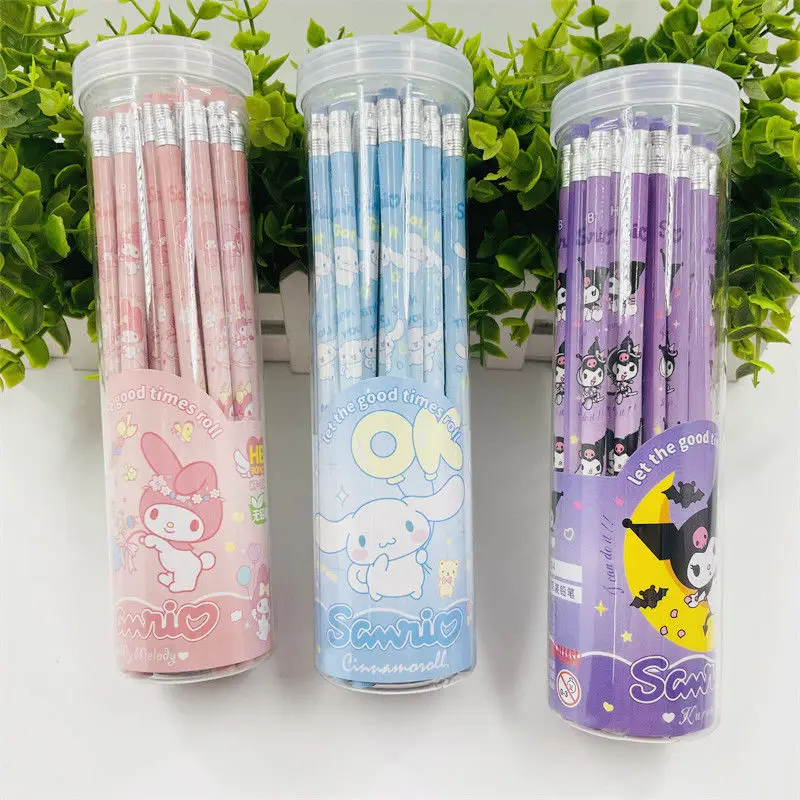 Оригинальный японский милый карандаш Sanrio аниме мультфильм Cinnamoroll Kuromi My melody kawaii